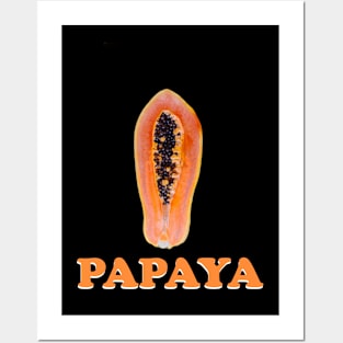 Papaya lovers Posters and Art